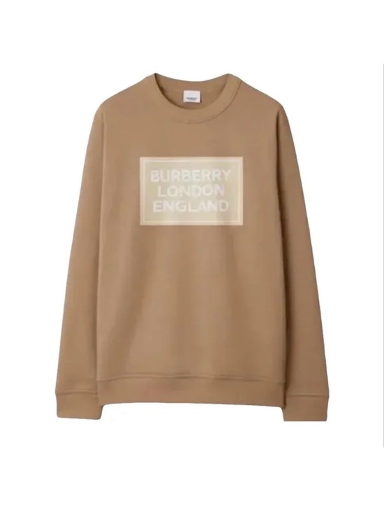 Burberry Other - Burberry Men's Tan Logo Crewneck Sweatshirt